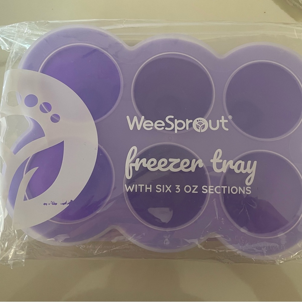 WeeSprout Silicon Freezer Tray - 3oz